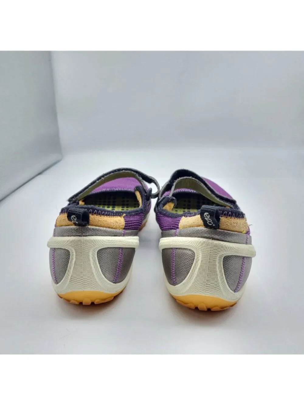 Ecco Biom Womens sz 10 EU 41 Mary Jane Purple Silver Golf Shoes